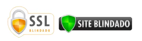 Selos de segurança e site blindado